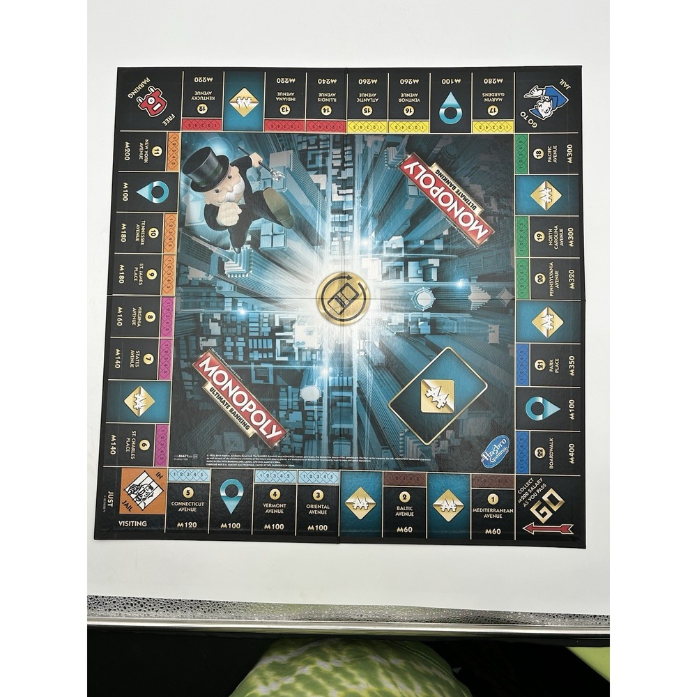 Monopoly Ultimate Banking Complete Unit Works Hasbro 2016 Electronic Finance - Picture 6 of 14